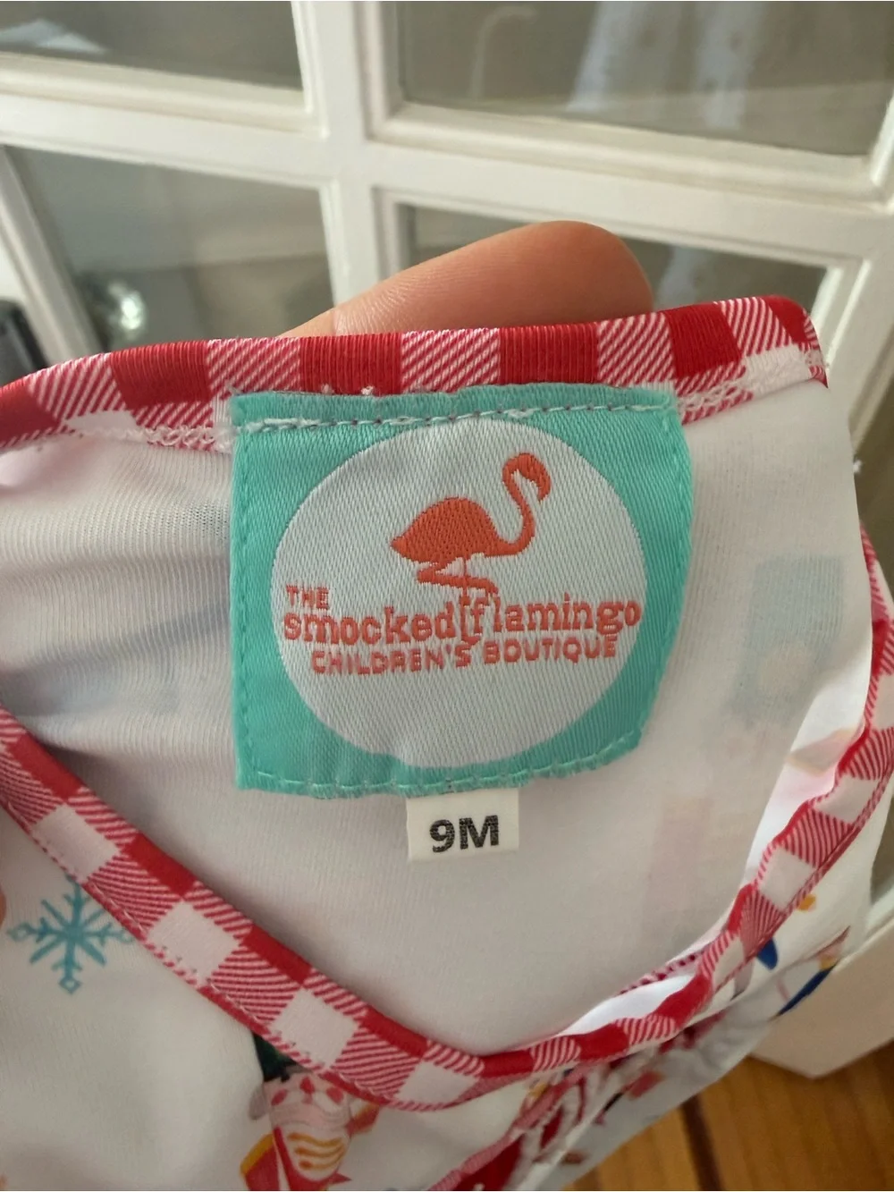 The Smocked Flamingo cozy white